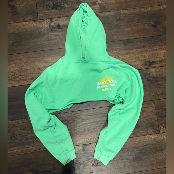 Boys Lie Extra Cropped Hoodie - Picture 1 of 2